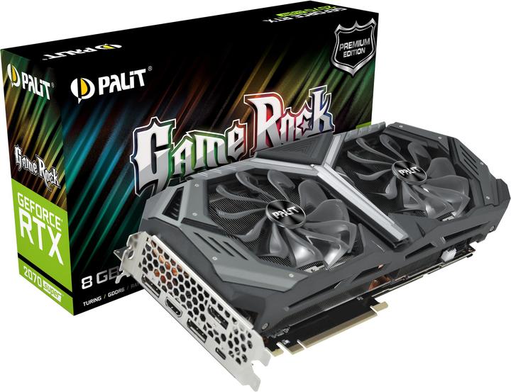 Actual product image Palit GeForce RTX 2070 Super GameRock Premium (8 GB)
