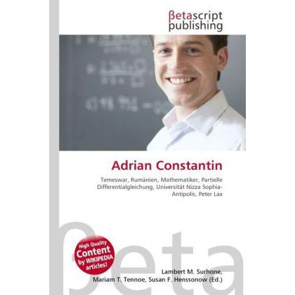 Thumbnail - Adrian Constantin, Fachbücher von Lambert M. Surhone, Mariam T. Tennoe, Susan F. Henssonow
