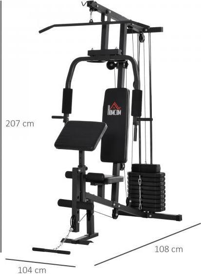 Kraftstation + Gym Rack