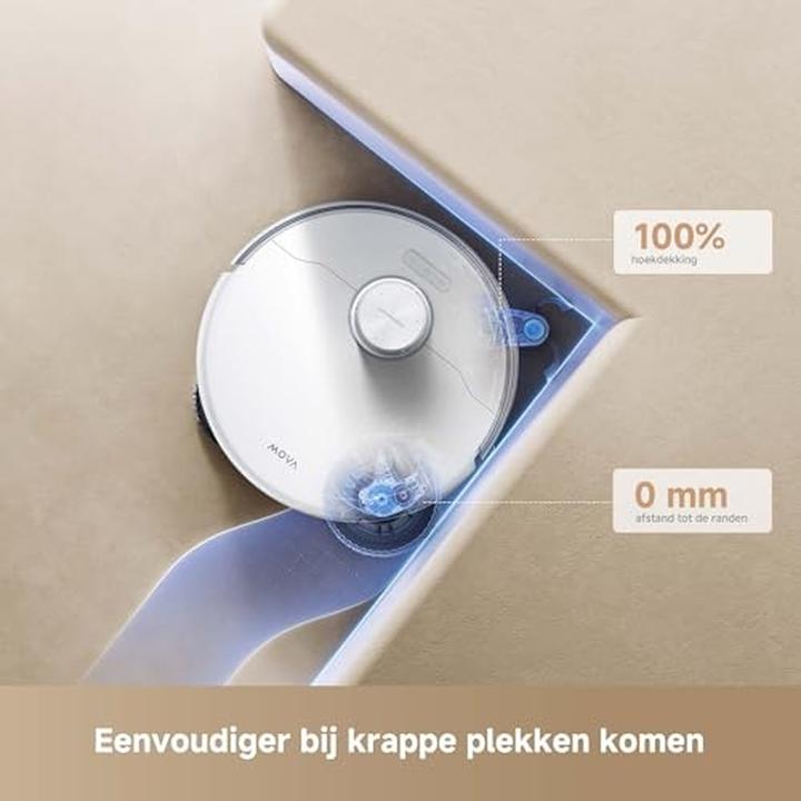 Actual product image Mova P50 Pro Ultra (19000 Pa, Wiping pads (rotating))