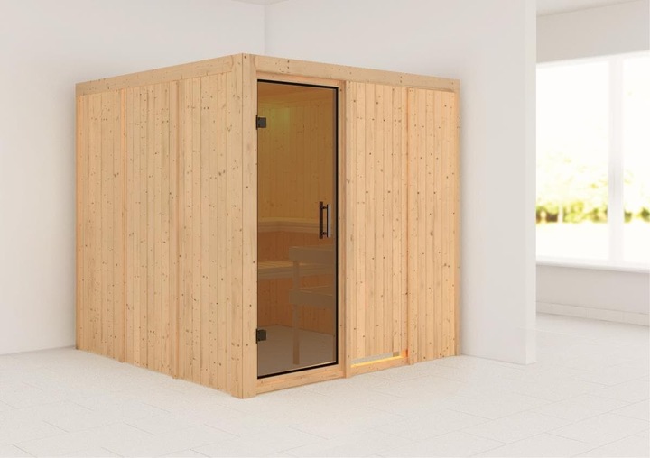 Actual product image Karibu Rodin without roof rim (Without oven)