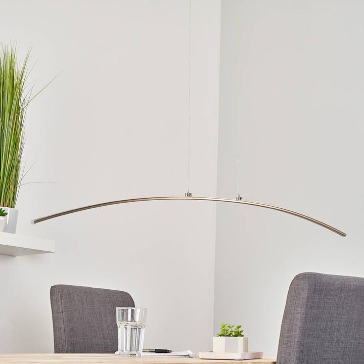 Immagine prodotto Lindby Lampada a sospensione Iven LED in nichel (800 lm)