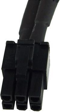 Produktbild Phobya PCI-E Stromadapter 6pin (30 cm, 6 pin PCI-Express)