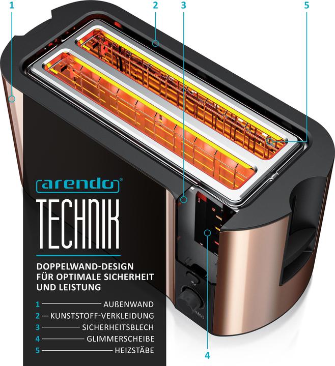 Image du produit Arendo Grille-pain