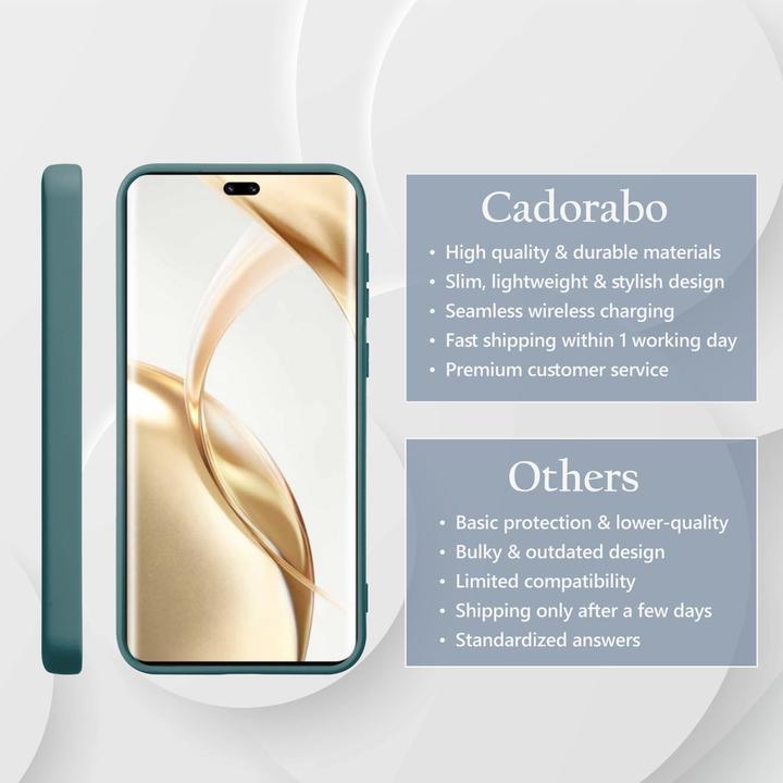 Immagine prodotto Cadorabo Custodia per Honor 200 Pro TPU Liquid Silicone Case (Honor 200 Pro)