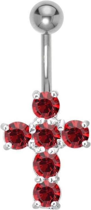 Produktbild Bijouteria Bauchpiercing (Edelstahl, Messing, Kristall)