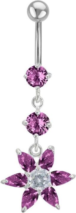 Produktbild Bijouteria Bauchpiercing (Edelstahl, Silber 925, Zirkonia)