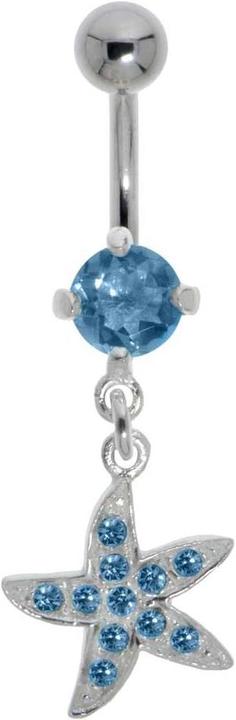 Produktbild Bijouteria Bauchpiercing (Edelstahl, Kristall, Silber 925)