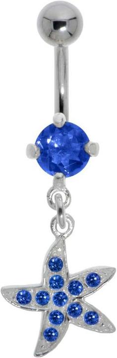 Image du produit Bijouteria Piercing nombril (Acier inoxydable, Argent 925, Cristallin)