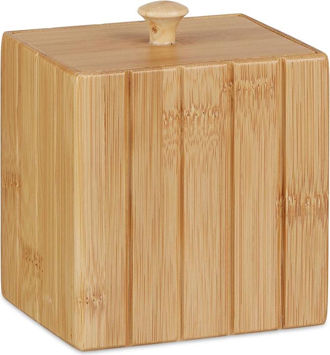 Actual product image Relaxdays Wooden box (10 x 8 x 11.5 cm)