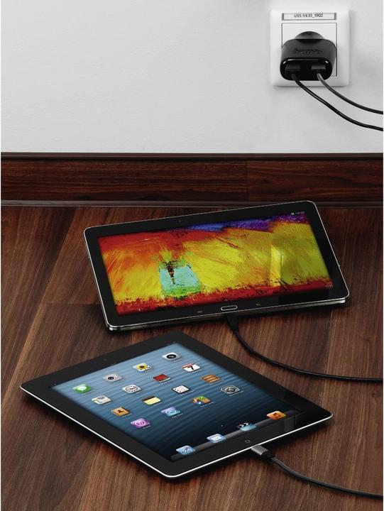 Produktbild Hama 2-fach (24 W, 2 Ports)