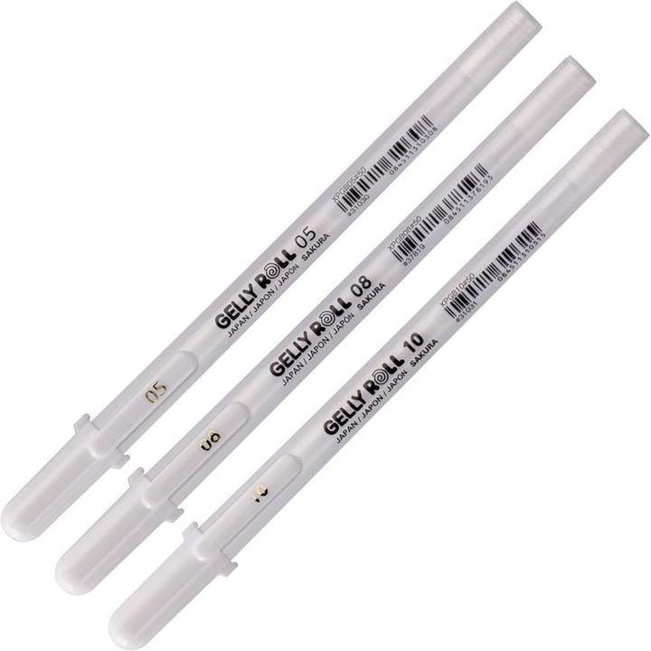 Produktbild Sakura Gelly Roll (Weiss, 3 x)