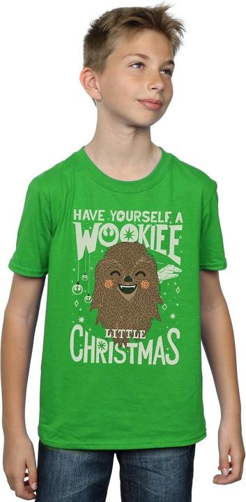 Produktbild Star Wars Wookiee Little Christmas TShirt Jungen (116)