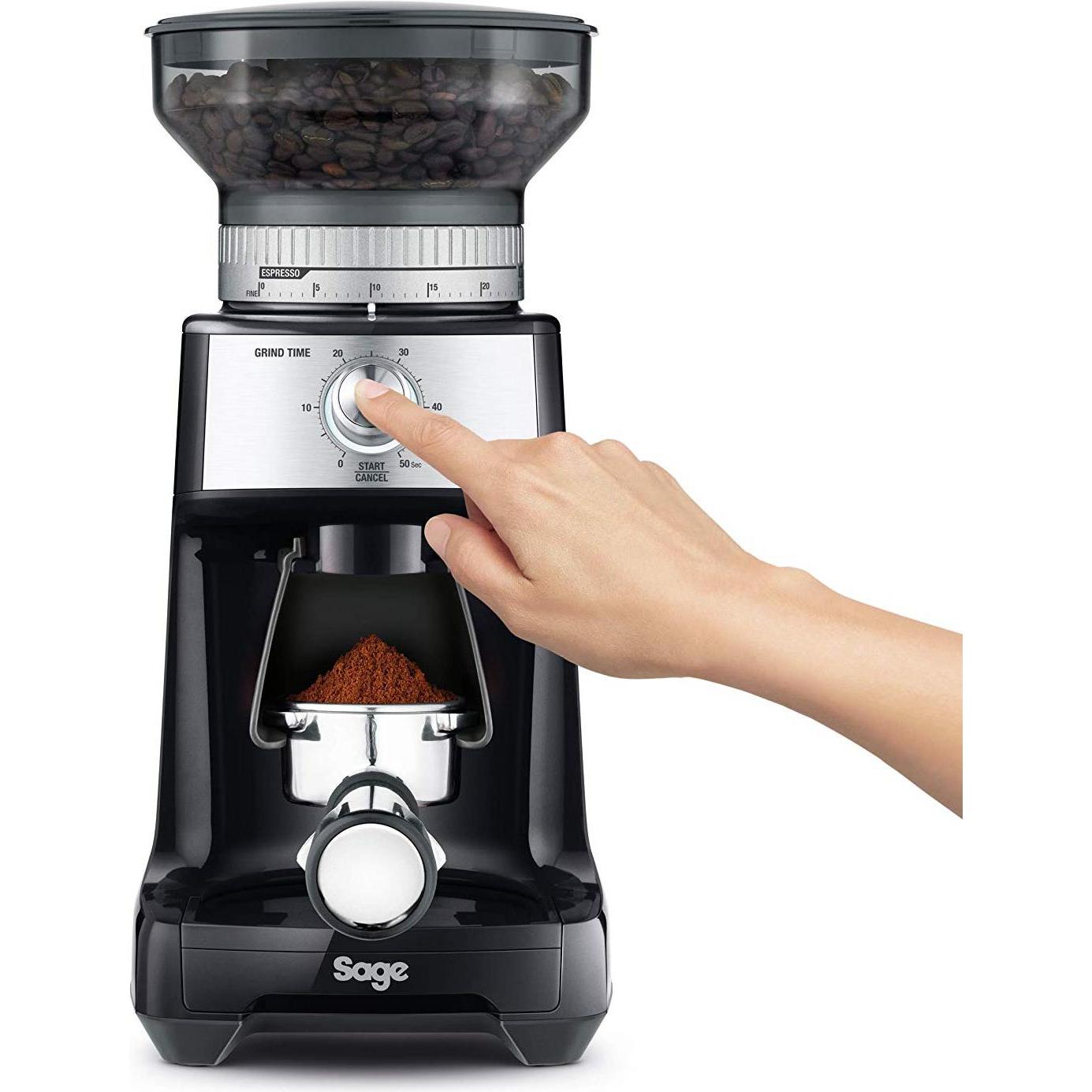 Thumbnail - Sage The Dose Control Pro, Kaffeemühle, Schwarz, Transparent, Silber