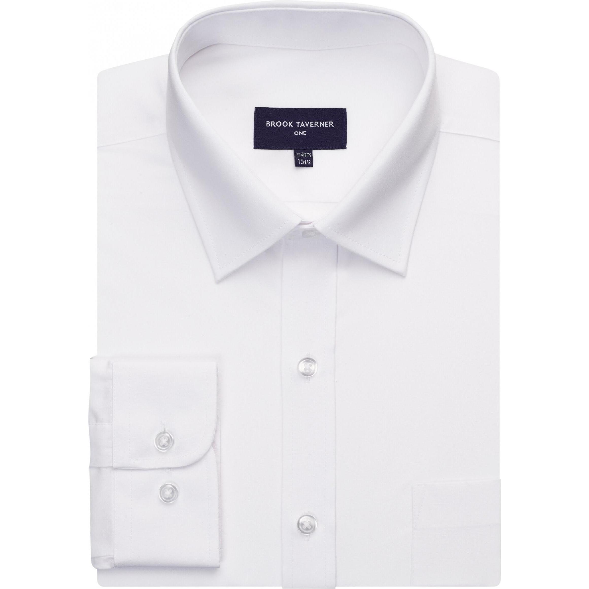 Brook Taverner, Herren, Hemd, Vulcan, Weiss, (43)