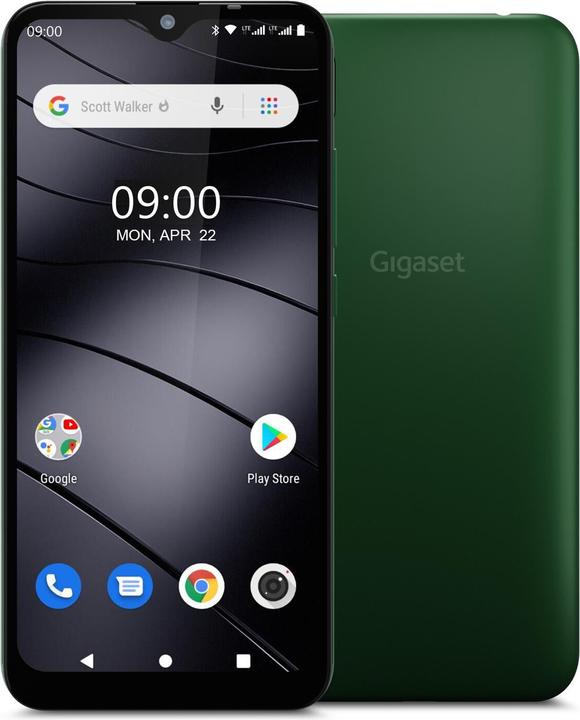 Actual product image Gigaset GS110 (16 GB, Racing Green, 6.10", Dual SIM + SD, 8 Mpx, 4G)