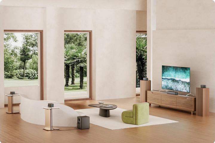 Actual product image Ultimea Aktivbox Poseidon D80 7.1 Surround Soundbar (500 W, 7.1 Channel)