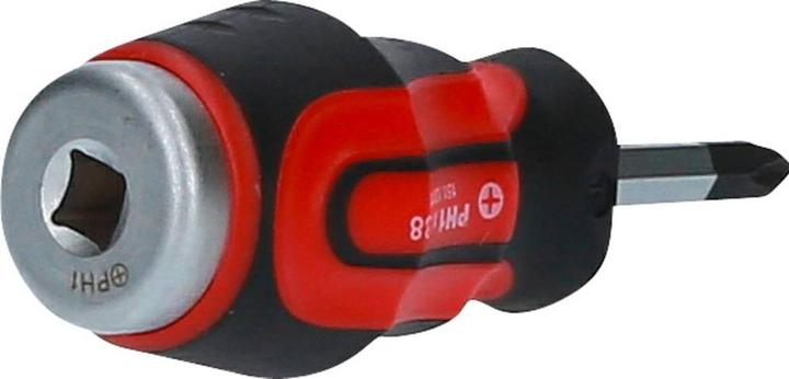KS Tools ERGOTORQUEmax Schlagkappen-Schraubendreher, kurze Form (Phillipps-Kreuzschlitz (PH))