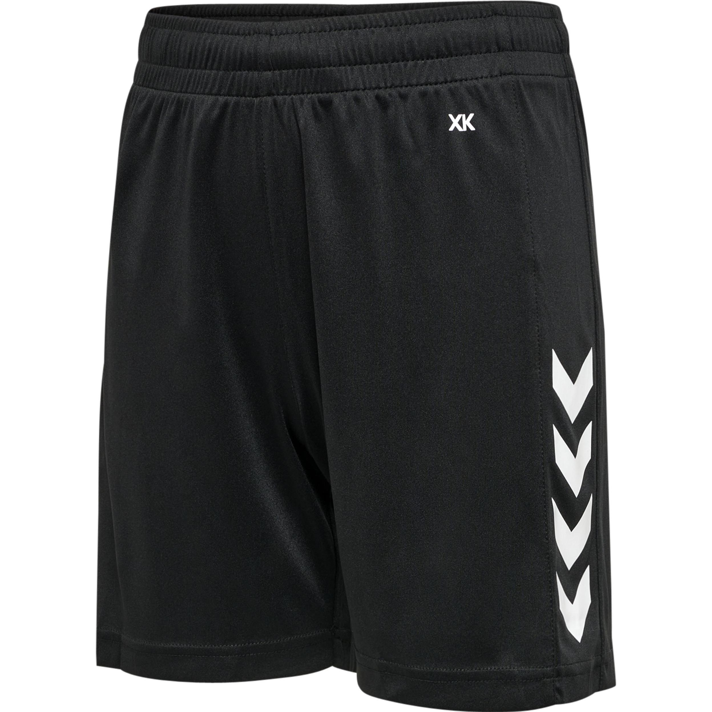 hummel, Unisex, Sporthose, Core Xk Poly Shorts Kids (152), Schwarz, 152