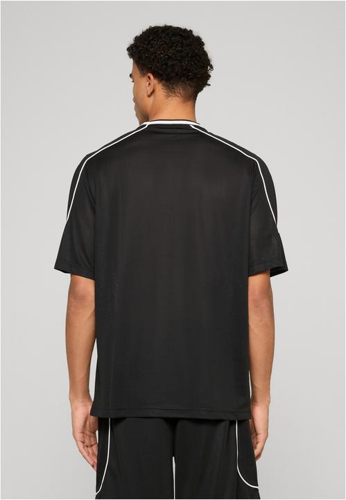 Produktbild Urban Classics Piping Mesh Oversized Tee black L (L)