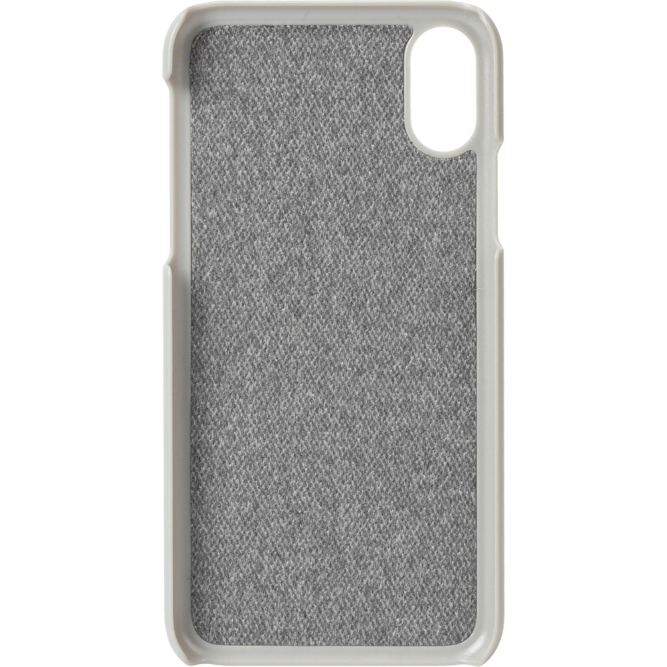 Krusell Tanum Cover (Apple iPhone XS Max), Smartphone Hülle, Grau