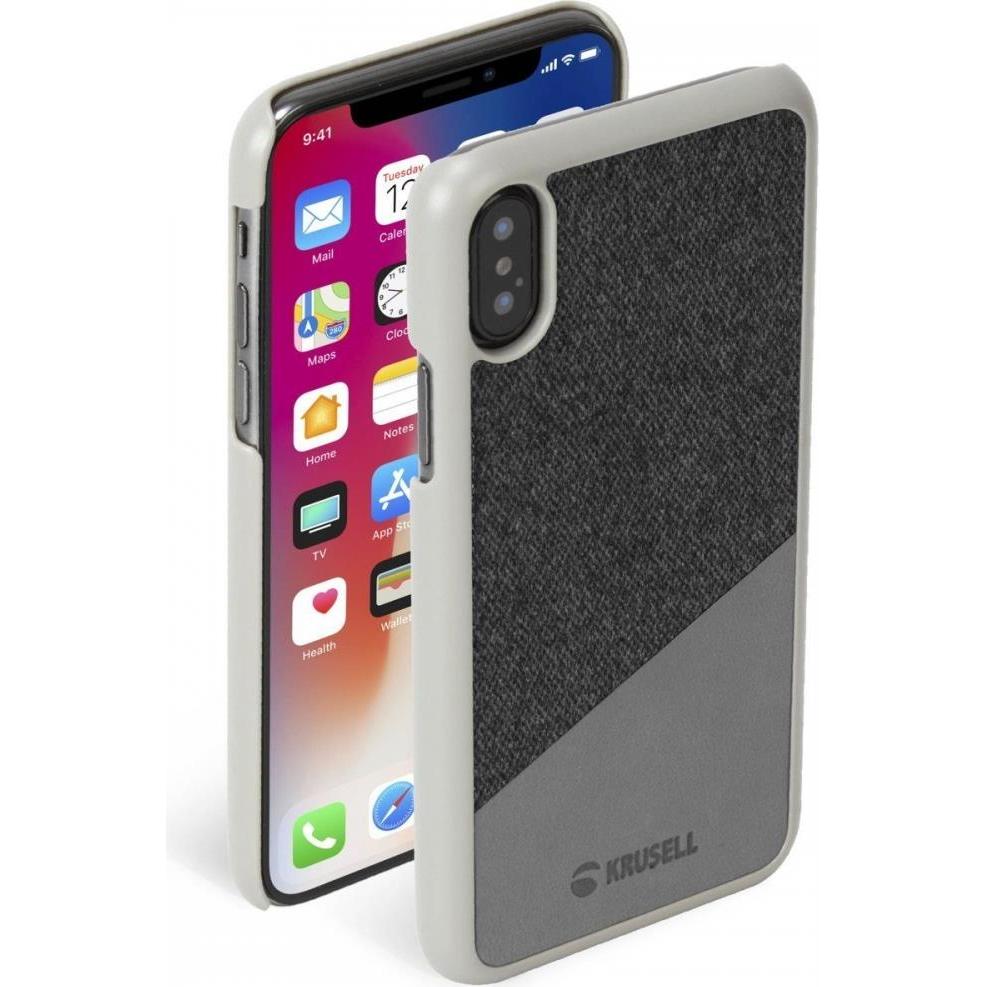 Thumbnail - Krusell Tanum Cover (Apple iPhone XS Max), Smartphone Hülle, Grau