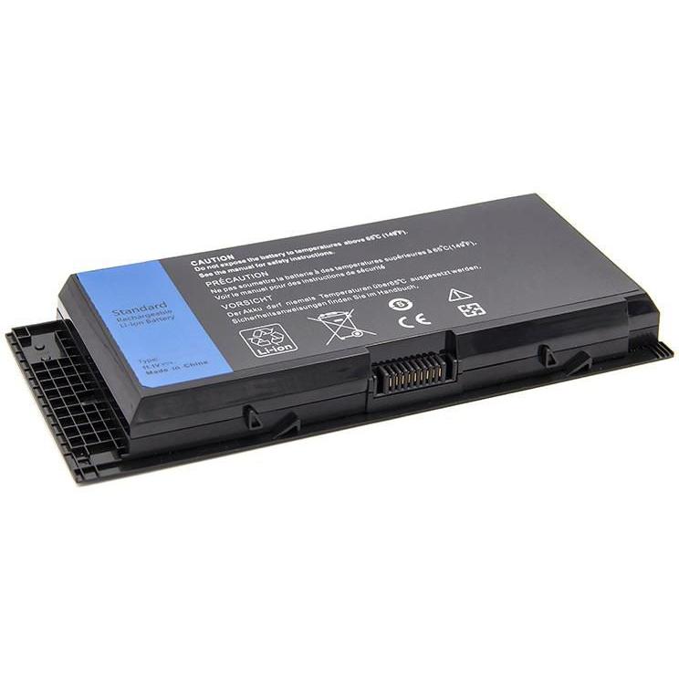 CoreParts Laptop Battery For Dell (9 Zellen, 6600 mAh), Notebook Akku, Schwarz