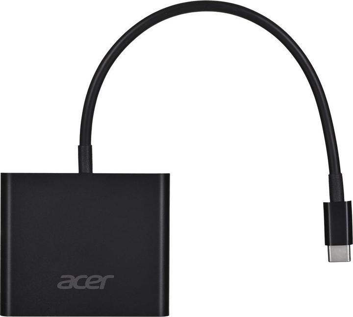 Produktbild Acer 3-in-1 USB Type C Dongle to PD HDMI USB(A) black (USB Typ-C, USB, HDMI)