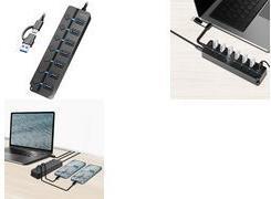 Produktbild LogiLink UA0420 (USB-C, 7 Ports)