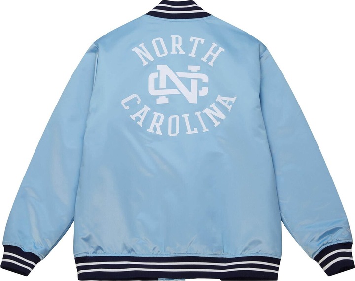 Produktbild Mitchell & Ness M&N Heavyweight Satin Varsity Jacke - North Carolina - L (L)