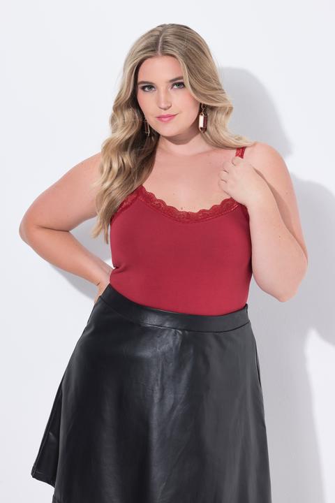 Actual product image Miamoda Top, Slim Fit, Jersey, Spitze (48)