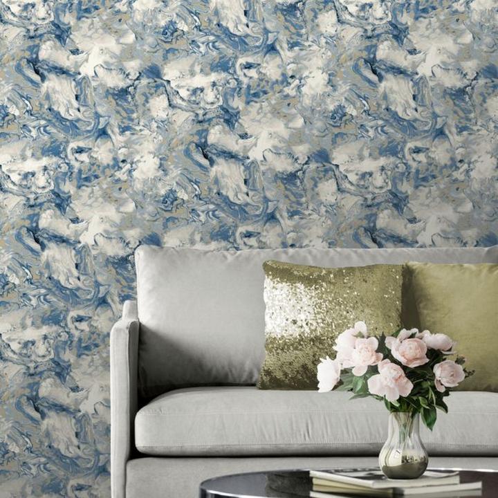 Actual product image Muriva Elixir Marble Wallpaper