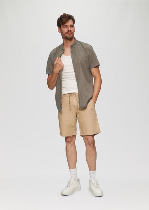 Produktbild S.Oliver Hemd Regular: Kurzarmhemd mit All-over-Print (XS)