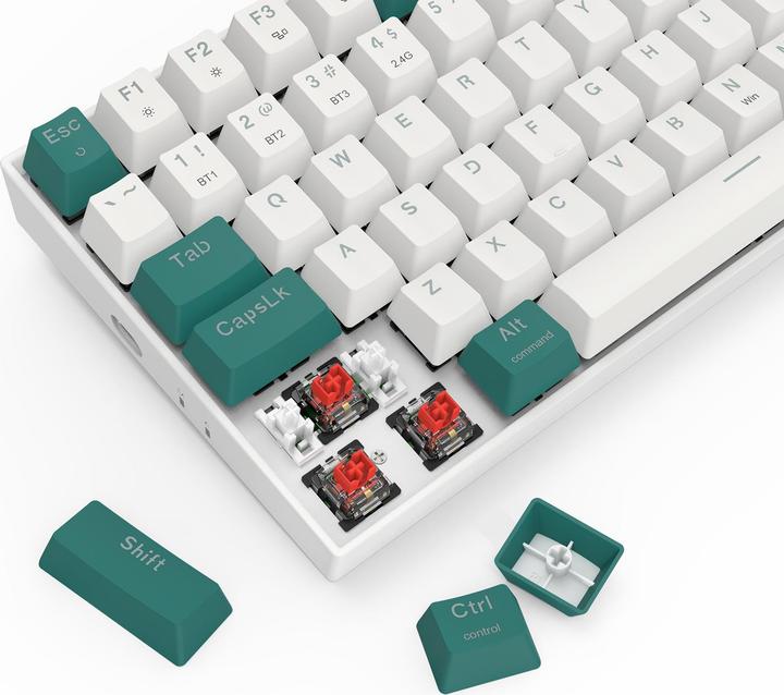 Actual product image Redragon K678WG-RGB-PRO Singed (Eng. Int., Cable, Wireless)