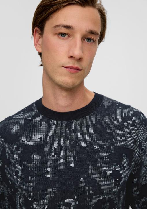 Produktbild s.Oliver Strickpullover Pullover aus Baumwolle (XXL)