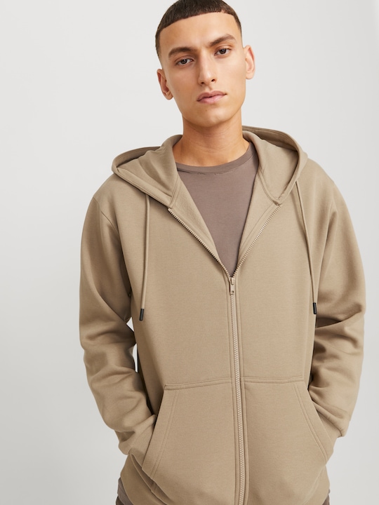 Actual product image Jack & Jones Jjebradley Sweat Zip Hood Noos (M)