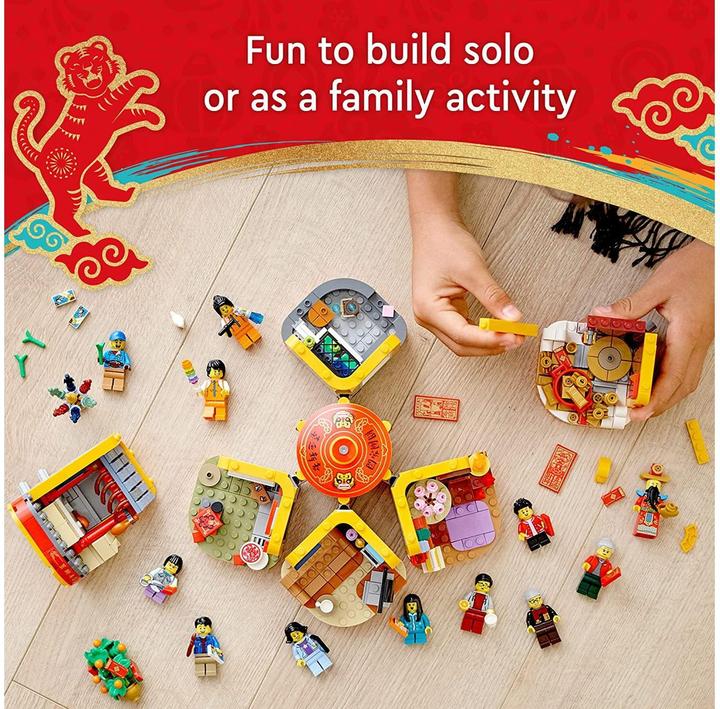Actual product image LEGO Lunar New Year Traditions (80108, LEGO Rare Sets)