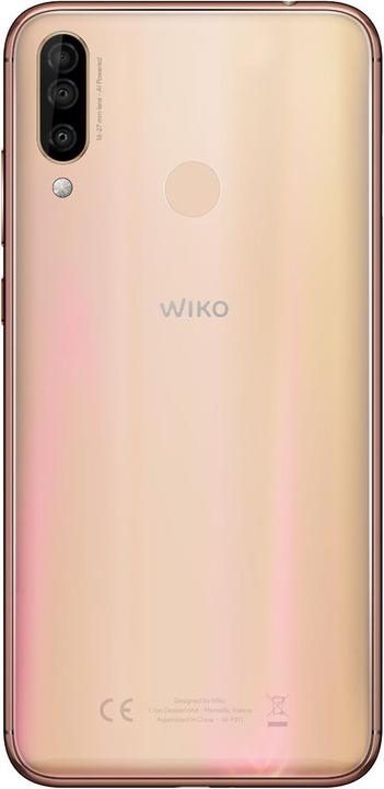 Immagine prodotto Wiko Vista 3 (64 GB, Oro fard, 6.26", Doppia SIM Ibrida, 13 Mpx, 4G)