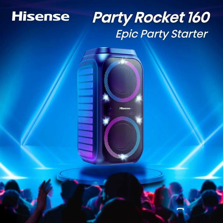 Actual product image Hisense Party Rocket 160 (12 h)
