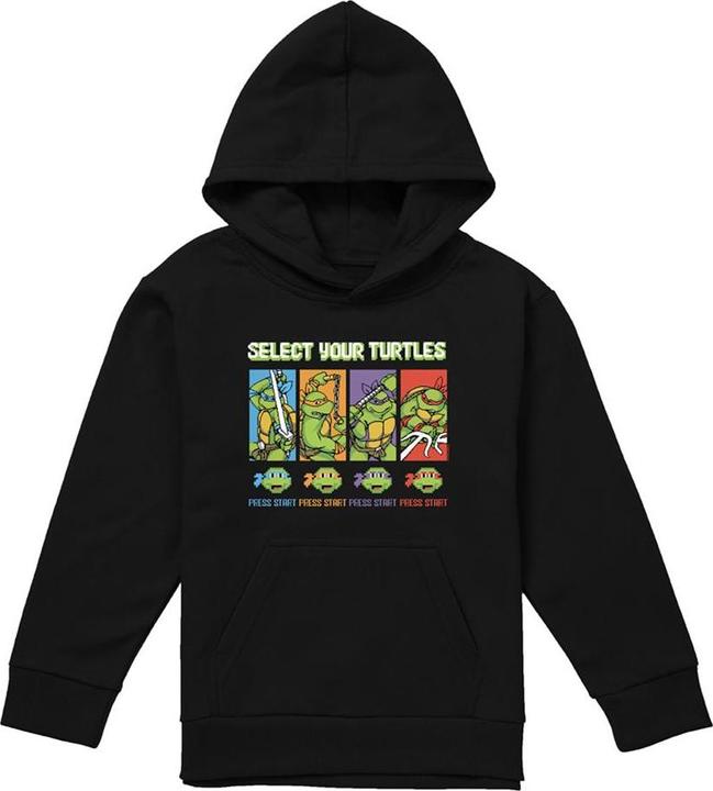 Immagine prodotto Teenage Mutant NT Gamer Turtles Felpa con Cappuccio Bambini (128)