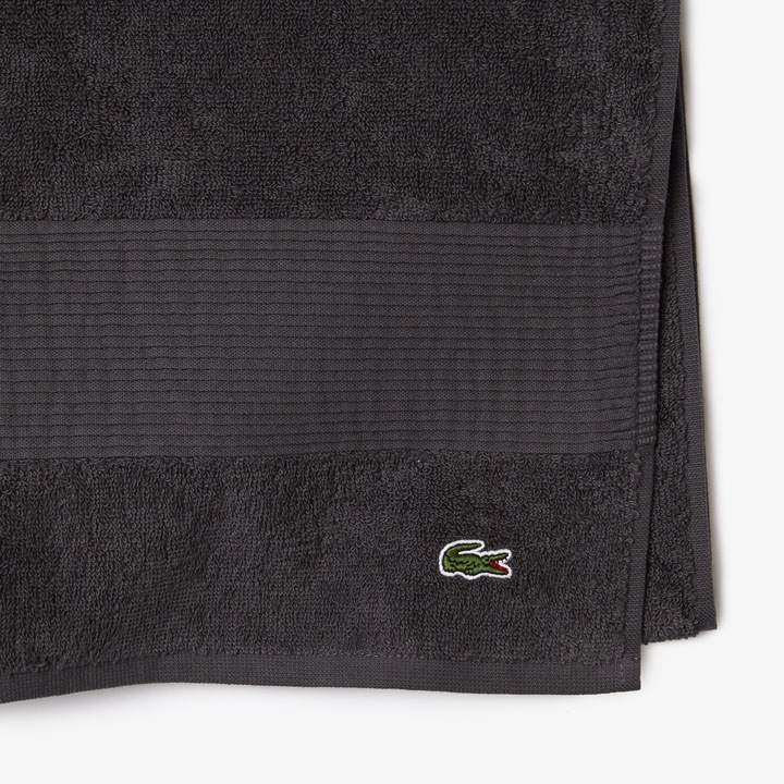 Produktbild Lacoste Handtuch L Lecroco 50 x 100 cm, Dunkelgrau