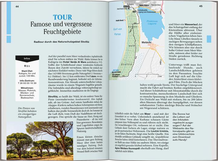 Produktbild Reise-Taschenbuch Reiseführer Peloponnes (Deutsch, Elisabeth Heinze, 2024)