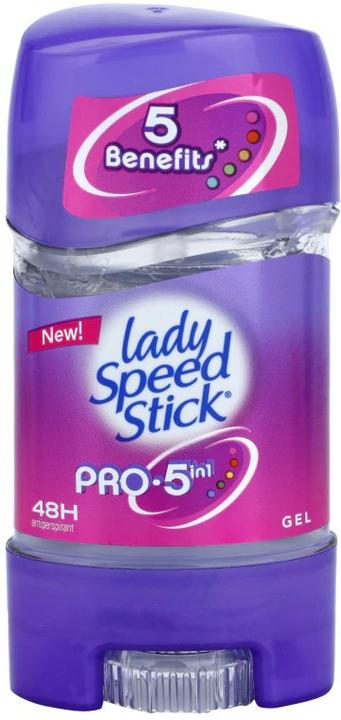 Image du produit Lady Speed Stick A gel antiperspirant For 5in1 (Gel 48H Protection) 65 g (65 g)