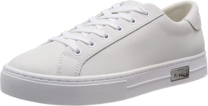 Armani Exchange Cow Leather Lace Up Sneakers (39)