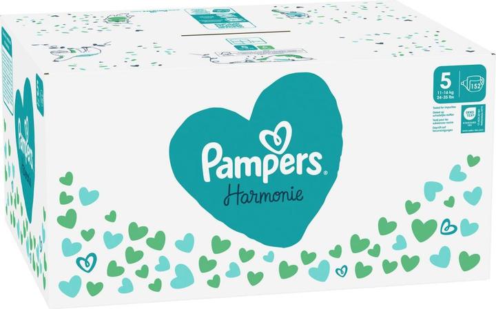 Actual product image Pampers Harmonie (Size 5, Monthly box, 152 Piece)