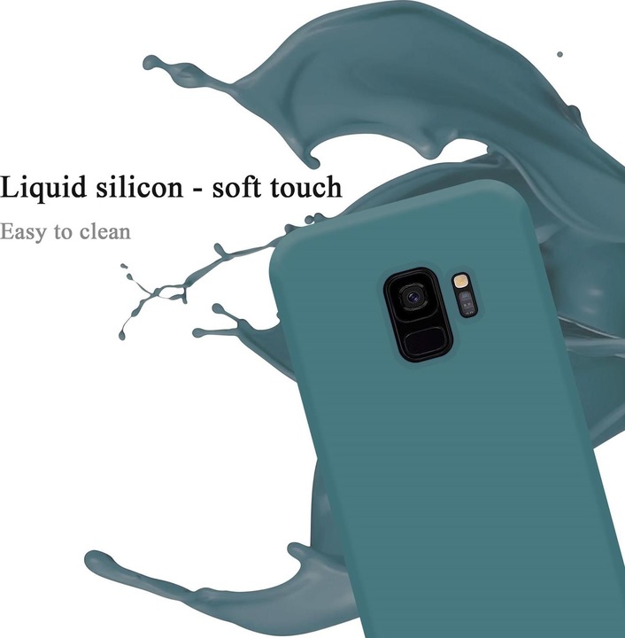 Image du produit Cadorabo TPU Liquid Silicone Case Cover (Samsung Galaxy S9+)