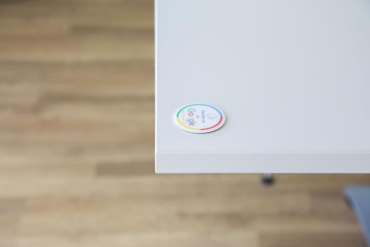 Actual product image Deltalabs Google Bewertungsaufkleber mit NFC