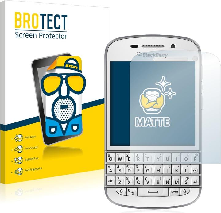 Produktbild BROTECT Entspiegelungs-Schutzfolie Displayschutz Matt (2 Stück, Blackberry Q10)