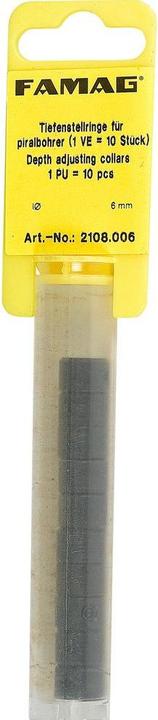 Actual product image Famag Depth adjusting rings 6 mm