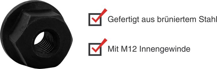 Actual product image Paulimot Bundmutter M12 (M12)
